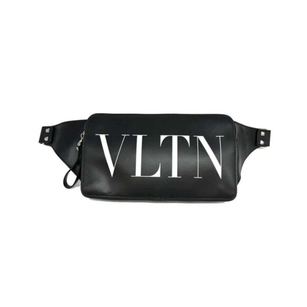 Valentino Garavani Leather VLTN UNISEX Men's Women's Belt Fanny pack bag